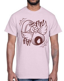 Fly 125#- cartoon general- Cotton Tee