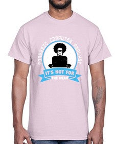 Forensic computer analyst 46#- computer- Cotton Tee