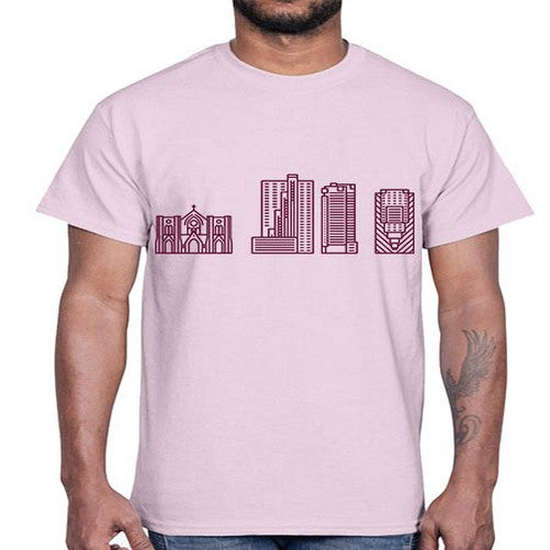 FortWorth 739#- cities- Cotton Tee