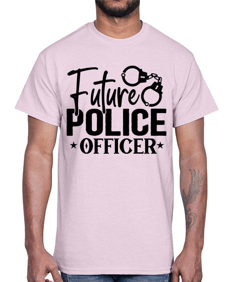 Future Police Officer 315#- kids- Cotton Tee