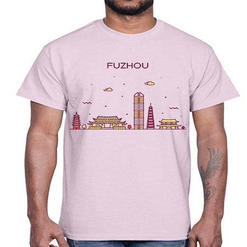 Fuzhou 753#- cities- Cotton Tee