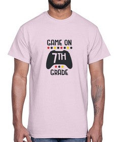 Game on seventh grade 215#- seventh grade- Cotton Tee