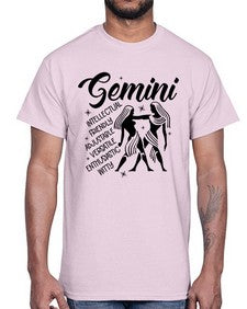 Gemini 223#- gemini- Cotton Tee