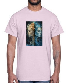 Gemini 56#- gemini- Cotton Tee