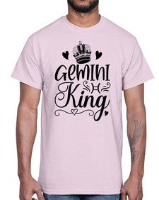Gemini king 228#- gemini- Cotton Tee