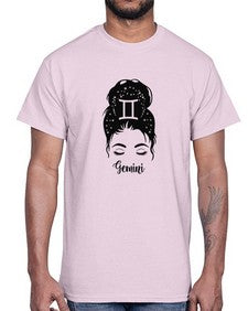 Gemini woman- gemini- Cotton Tee
