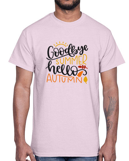 Goodbye summer hello autumn 99#- summer- Cotton Tee