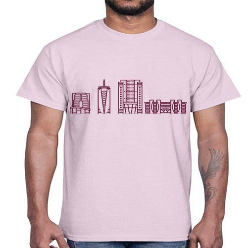 Gurgaon 798#- cities- Cotton Tee
