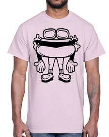 Handsome hotdog 135#- cartoon food- Cotton Tee