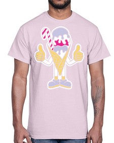 Have an ice day 138#- cartoon food- Cotton Tee