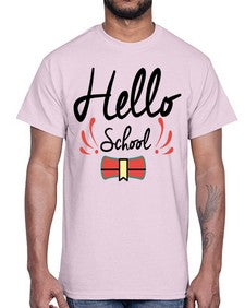 Hello School 319#- general school- Cotton Tee