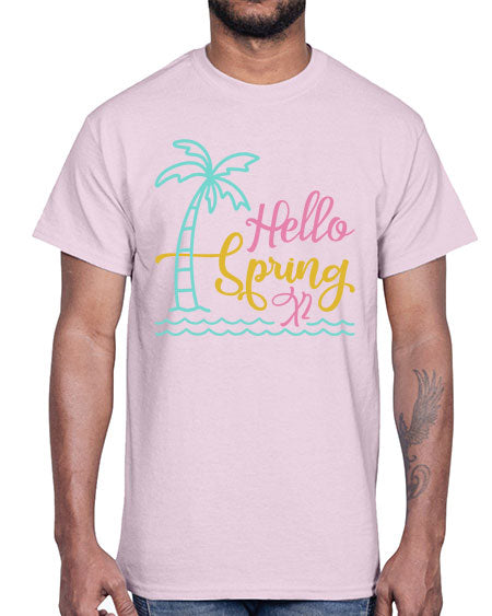 Hello Spring x Style 64#- summer- Cotton Tee