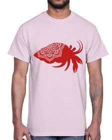 HermitCrabMandala 518#- mandala- Cotton Tee