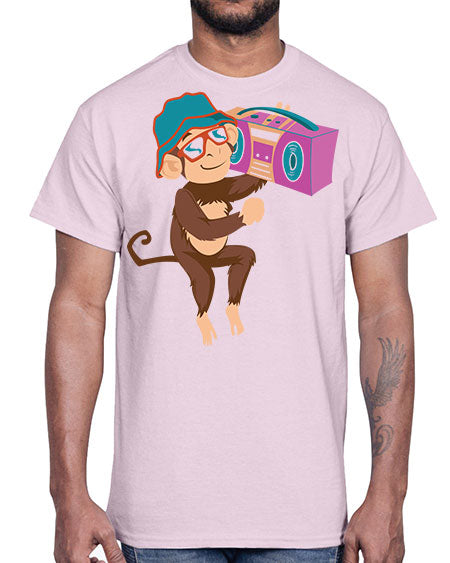 Hiphop Monkey 6#- monkey- Cotton Tee