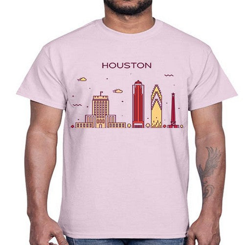 Houston 911#- cities- Cotton Tee