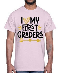 I Love My First 365#- first grade- Cotton Tee