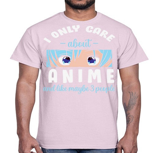 I Only Like People Anime Japanese 241#- anime- Cotton Tee