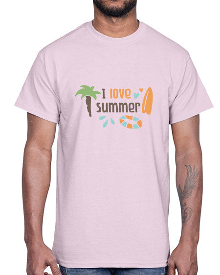 I love summer 91#- summer- Cotton Tee