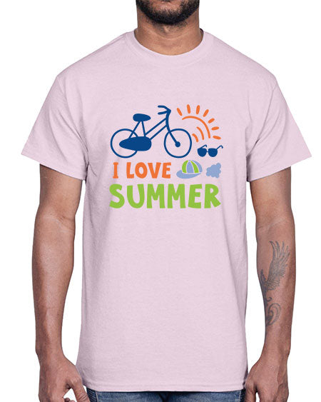 I love summer 92#- summer- Cotton Tee