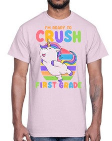 Im Ready to Crush first 387#- first grade- Cotton Tee