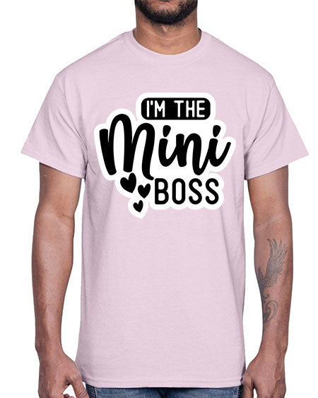 Im The Mini Boss 350#- baby- Cotton Tee