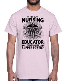 Im a nursing Style 227#- nurse- Cotton Tee
