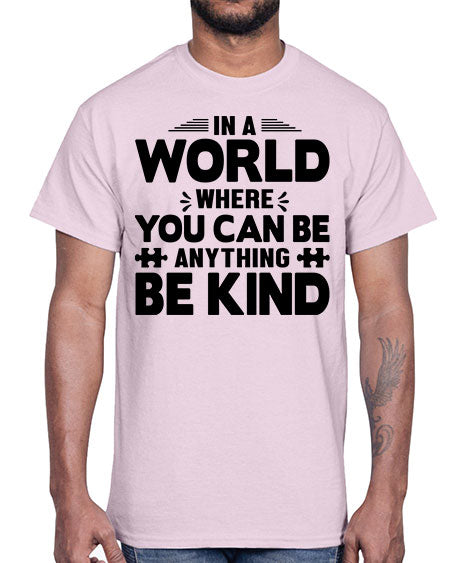 In a world Style 48#- autism- Cotton Tee