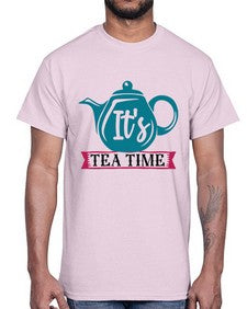 Its Tea Time 1240#- tea- Cotton Tee