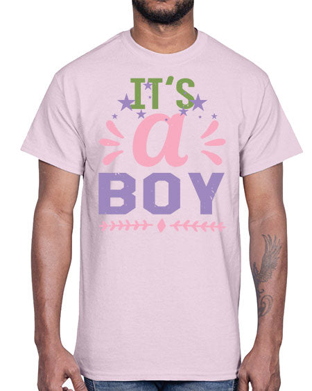 Its a boy Style 131#- baby shower- Cotton Tee