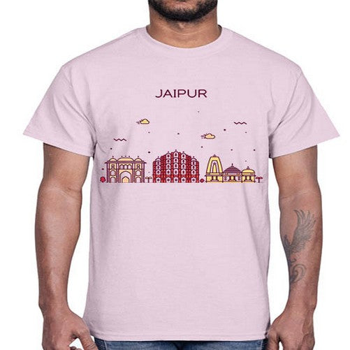 Jaipur 980#- cities- Cotton Tee