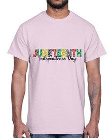 Juneteenth Independence Day 37#- black juneteenth- Cotton Tee
