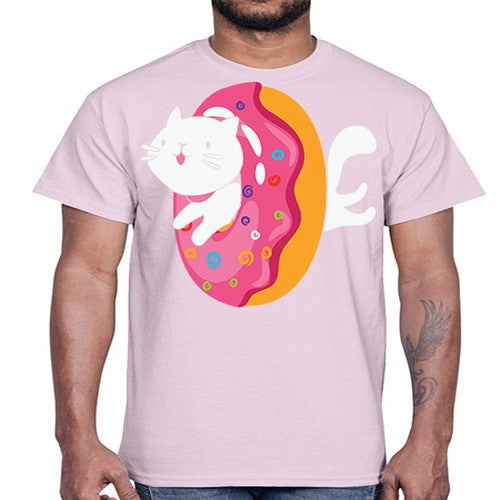 Kawaii Cat Donut Anime Lover Anime 267#- anime- Cotton Tee
