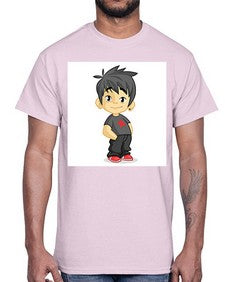 Kid 149#- cartoon general- Cotton Tee