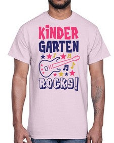 Kindergarten Rocks 433#- kindergarten- Cotton Tee