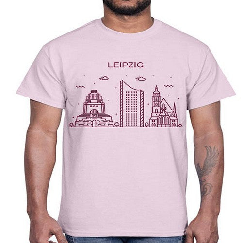 Leipzig 1126#- cities- Cotton Tee