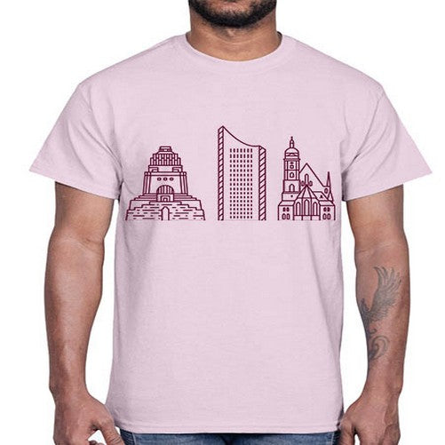 Leipzig 1127#- cities- Cotton Tee