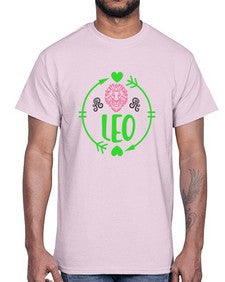 Leo 283#- leo- Cotton Tee