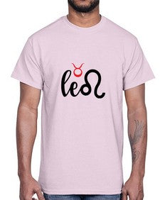 Leo 284#- leo- Cotton Tee