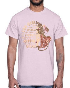Leo girl 289#- leo- Cotton Tee