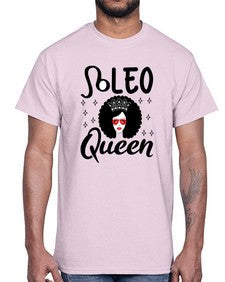 Leo queen 294#- leo- Cotton Tee