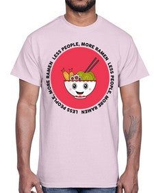 Less People More Ramen 1283#- Ramen- Cotton Tee