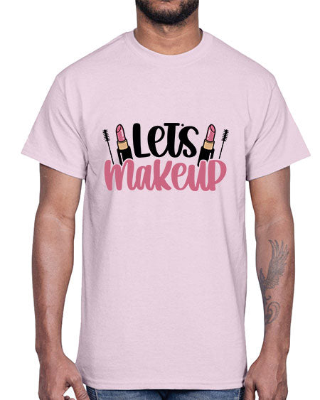 Let∩s Makeup Style 62#-makeup Cotton Tee