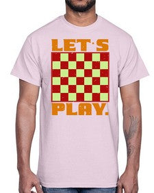 Lets play 135#- chess- Cotton Tee