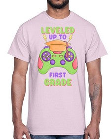 Leveled up to first Grade 467#- first grade- Cotton Tee