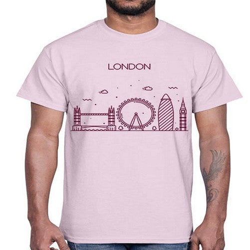 London 1156#- cities- Cotton Tee
