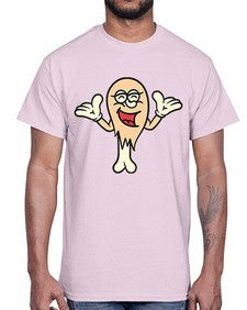 Lonesome chick 160#- cartoon food- Cotton Tee