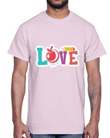 Love 1068#- teacher- Cotton Tee