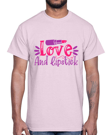Love And Lipstick Style 225#-makeup Cotton Tee