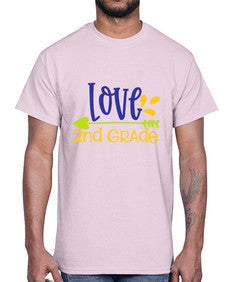 Lovesecond Grade 529#- second grade- Cotton Tee