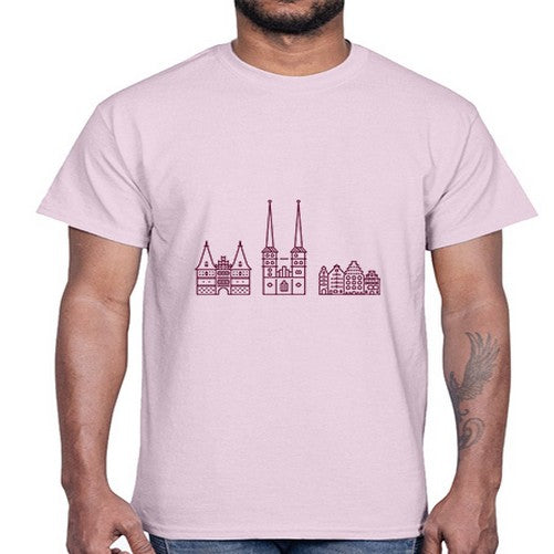 Lubek 1182#- cities- Cotton Tee